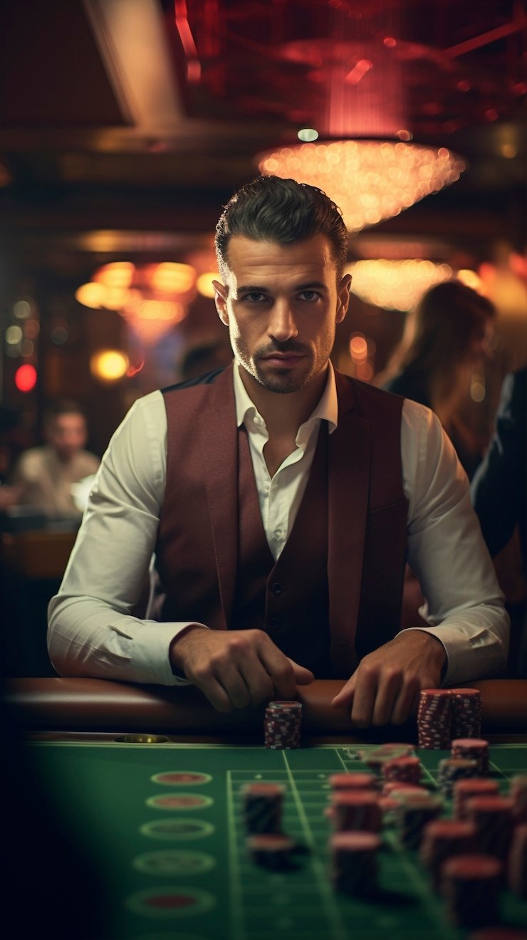 Live-dealer blackjack table on betogel rtp